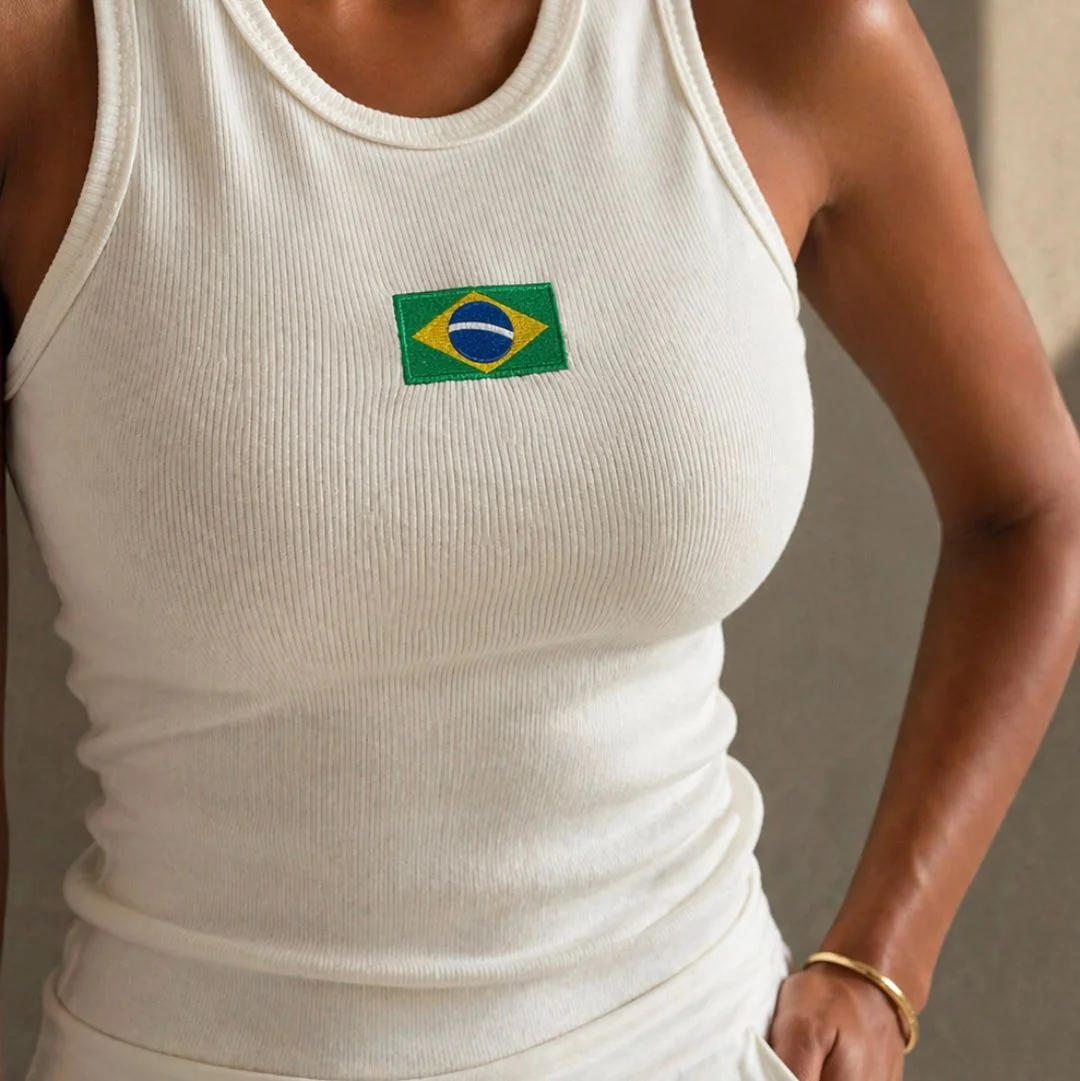 Regata Brasil Premium - Branca