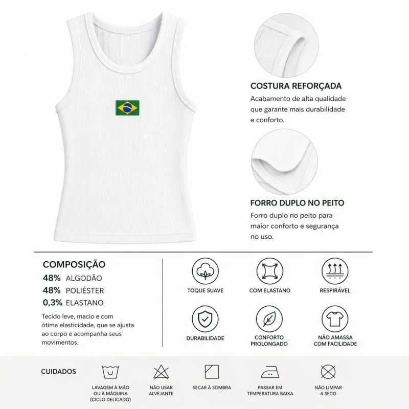 Regata Brasil Premium - Especificacoes tecnicas